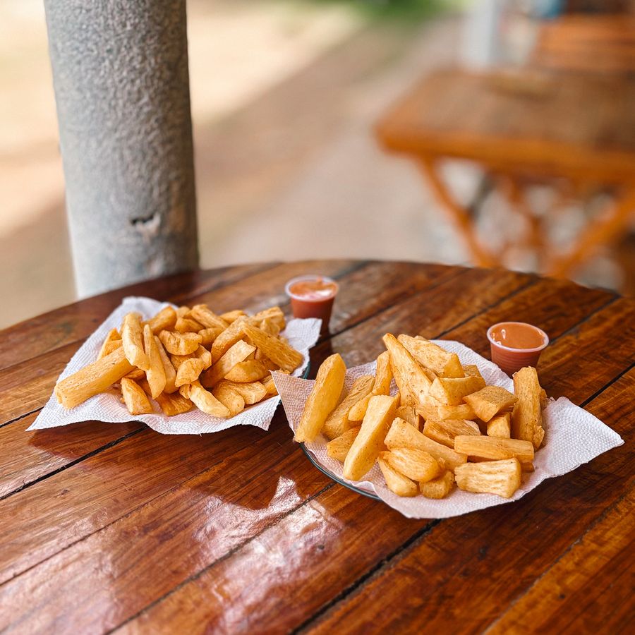 Macaxeira frita